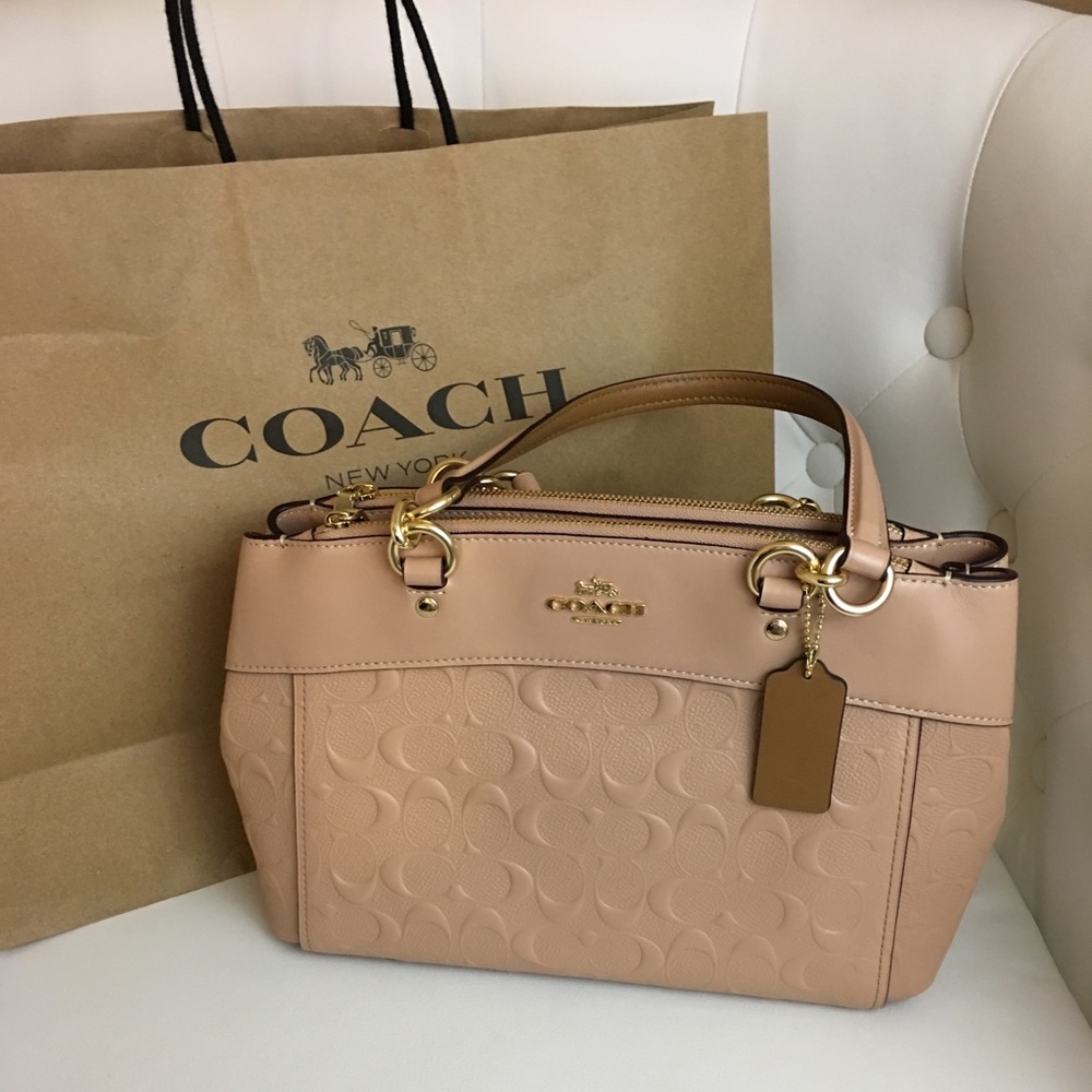 NWT Coach Purse Peach